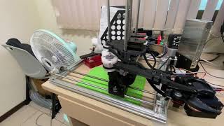Testing scara arm with X&Y axis platform.