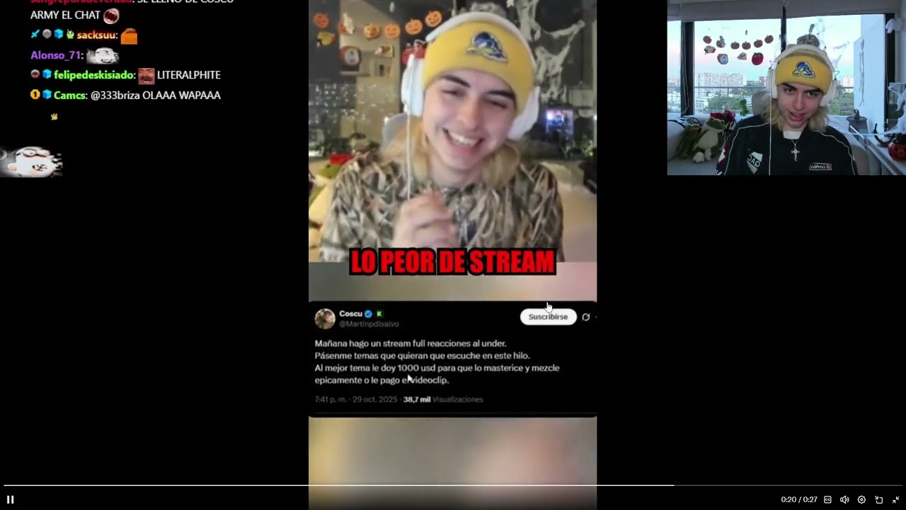 HOY SE PICA CON COSCU. XD! - rageylo 30/10/25