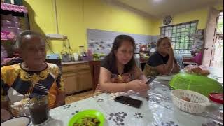 AWAL PAGI BUJANG SIGAT BEGURAU SENDA DENGAN ISTERI DAN ANAK,CUCU //