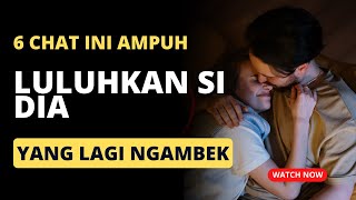 6 Chat Ini Ampuh Luluhkan Hati Pria / Wanita Yang Sedang Marah