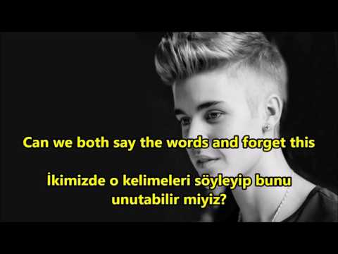 Justin Bieber - Sorry İngilizce-Türkçe Altyazı (English-Turkish Subtitle)