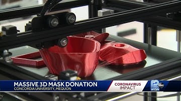 More than 2,000 3D masks made, donated for first responders