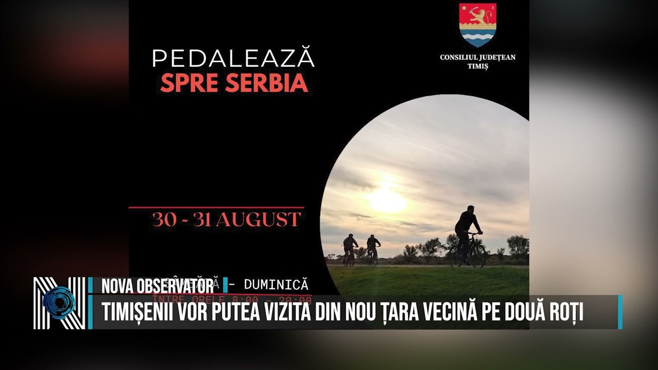 Timișenii vor putea vizita din nou țara vecină pe două roți