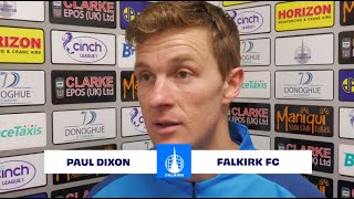 Paul Dixon pre Peterhead