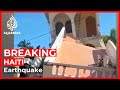 Tsunami alert issued as powerful earthquake strikes western Haiti