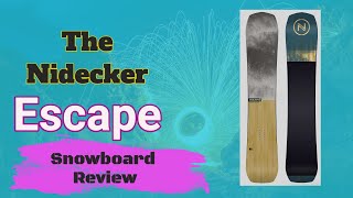 Defilé op vakantie investering The 2023 Nidecker Escape Snowboard Review - YouTube