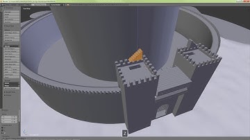 Castle in Blender
