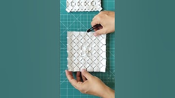 Learn how to fold this Origami Tesselation | Tutorial | DIY