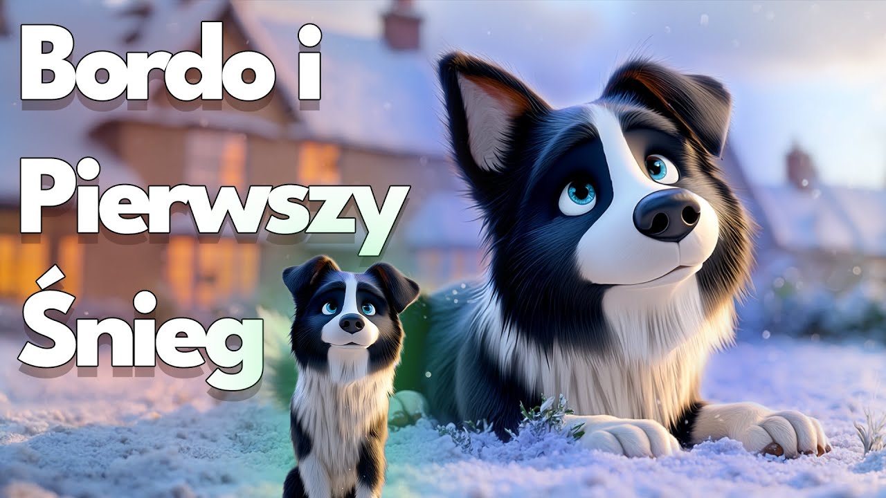 ❄️ Bordo i Pierwszy Śnieg🐾 | **Bajka do Słuchania na Dobranoc dla Dzieci | Audiobook 🎧