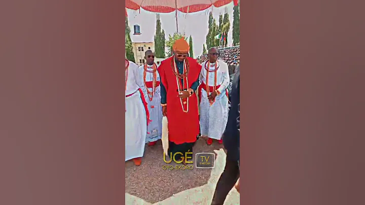 Ogiame Atuwatse III, the Olu of Warri, walking with the grace, honor, & dignity of true royalty.