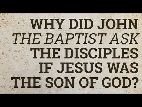 Video: Var Johannes Döparen de 12 lärjungarna?
