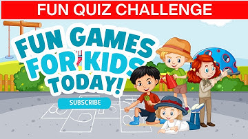 Fun Quiz for Kids | Guess the Answers | Educational Game Show