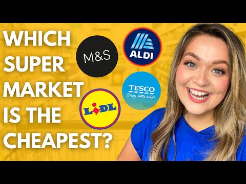 Which Supermarket Is The Cheapest Aldi Vs Lidl Vs Tesco Vs MxS!