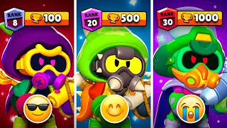 How Things are Different at 100🏆vs 500🏆vs 1000🏆? (Brawl Stars)