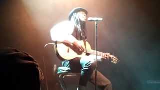 Video thumbnail of "Faada Freddy (Imany support) - Little Black Sandals (Sia cover) - live Muffathalle Munich 2013-04-24"