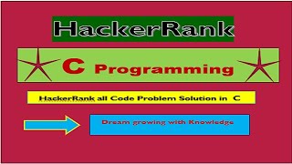 #HackerRank  #C  #Code  Digit Frequency HackerRank solution