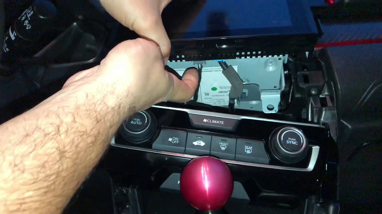How To Remove/Replace Push Start Button On FK8 Honda Civic Type R