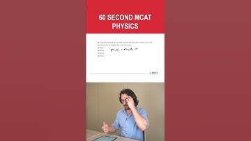 MCAT PHYSICS | Comment your answer. #mcat #physics #mcatsimplified #mcatprep