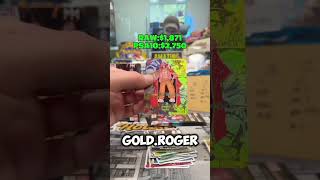 OMG player pul manga gold d Roger #cardpull #onepiececards