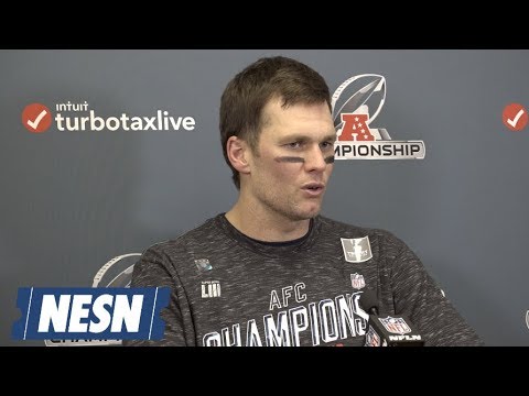 Tom Brady Patriots vs. Chiefs AFC Championship Postgame Press Conference