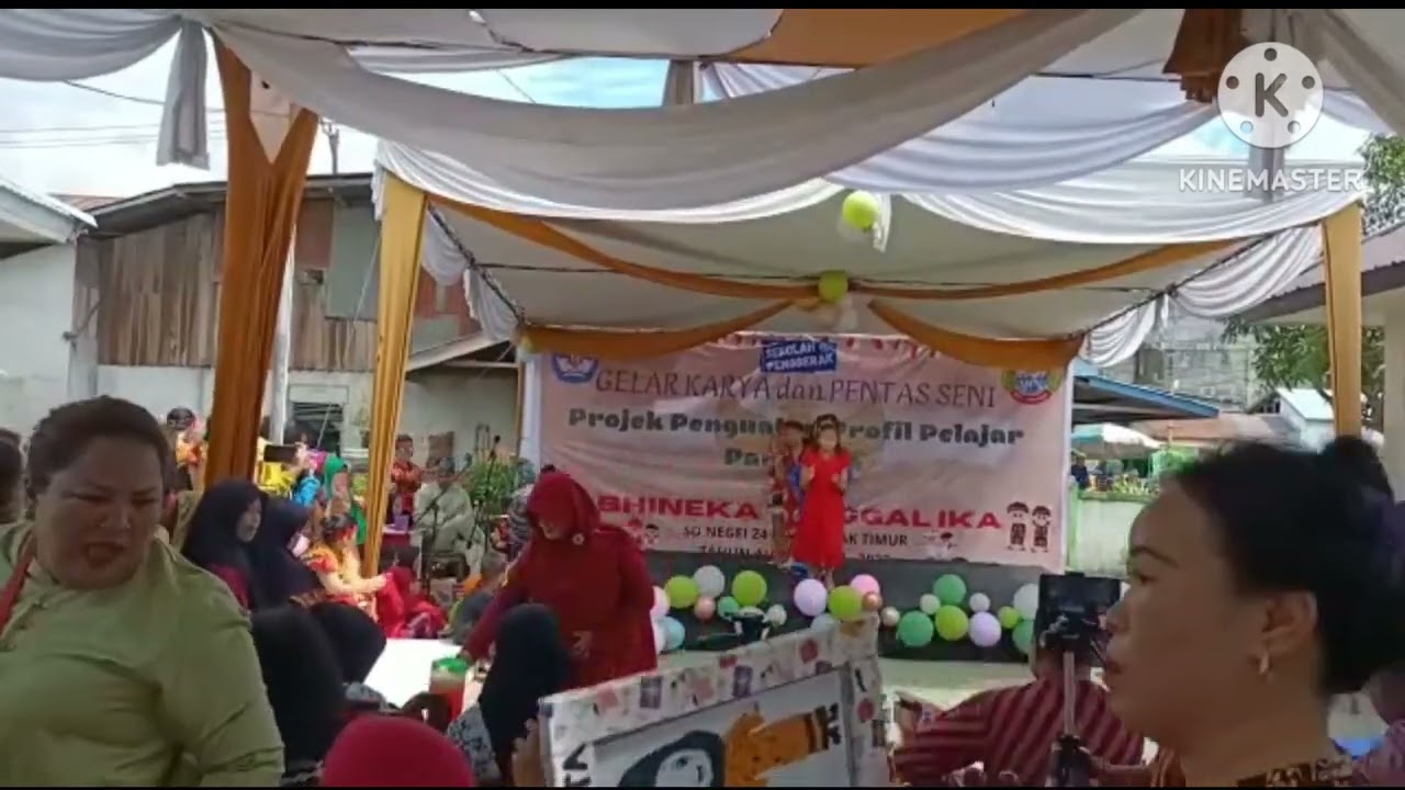 proyek pelajar Pancasila tema bhineka tunggal Ika di SDN 24 Pontianak timur