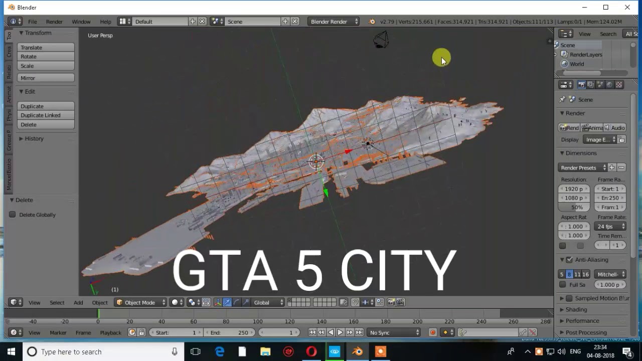 Gta 5 Map 3D Model - Colaboratory