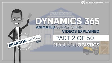 Dynamics 365 Animated Supply Chain Videos Explained Part 2 of 50 – Inbound Logistics