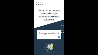 Apa Stili Kaynakça Google Akademik