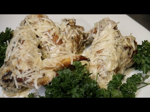 How To Make Alfredo Chicken Wings