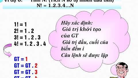 Tin học 8 tiết 39 bài 7 Câu lệnh lặp