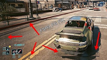 Fix FSR 3 Frame Gen Ghosting in Cyberpunk 2077