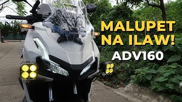 Honda ADV160 Aux Light Module Installation | LABAN NA SA DILIM! | Aports