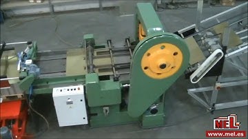 MEL Canmaking Machinery - Scroll Shears Fmi Mod. 12112