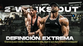 EP4 : CAMINO AL OLYMPIA | Kim Ángel & Mauro Fialho PECHO + HOMBROS (2 Weeks Out + Posing)