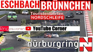 youtube corner Nürburgring Nordschleife Eschbach Brünnchen Ringpressionen Touris Impressions
