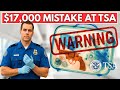 TSA Can Fine You $17,000 for This One Mistake (Most Travelers Don’t Know)