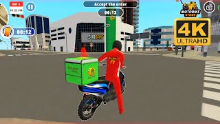 SIMULATEUR DE VIE De LIVREUR PICK ORDER FROM RESTAURANT DELIVRY GAMEPLAY #1  screenshot 2