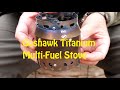 Goshawk Titanium Multi-Fuel (woodgas) Stove