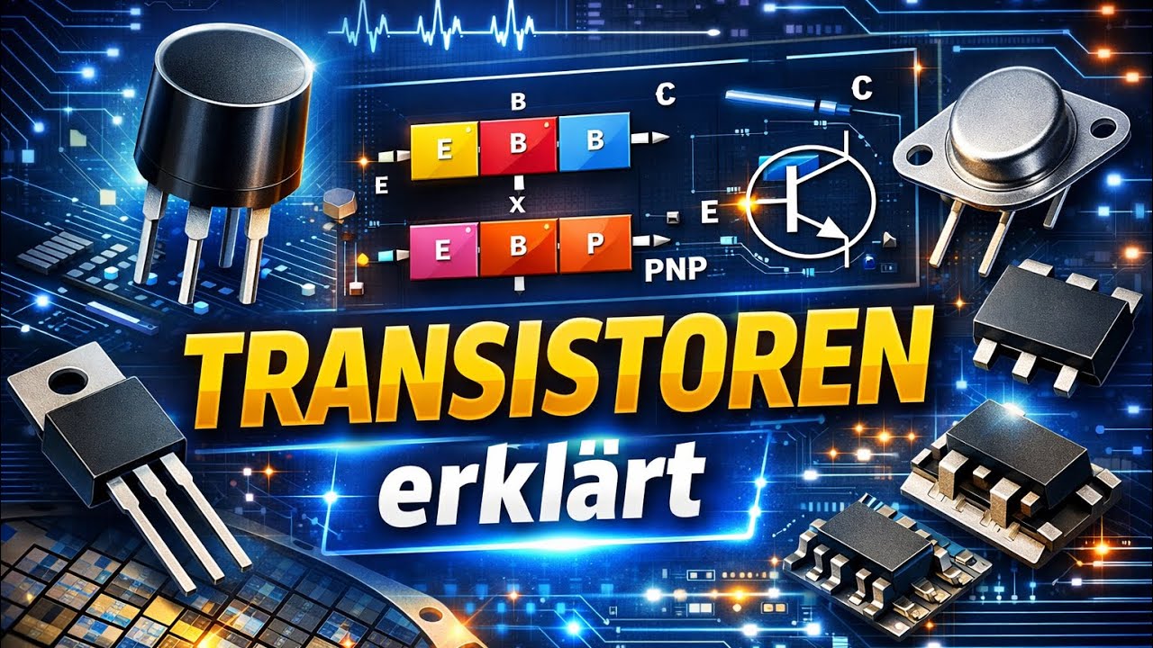 🔌 Transistoren erklärt – einfach & verständlich! 🔌