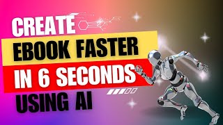 AI Book Generator: Create a ebook in one click using artificial intelligence! #withai #usingai