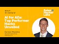 Sales hacker labs ai for aes top performer hacks unveiled