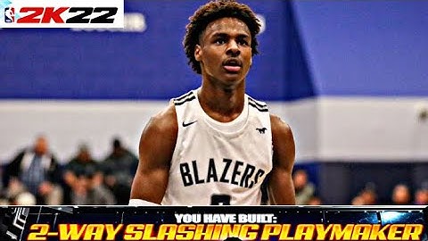 NBA 2k22 Bronny James Build