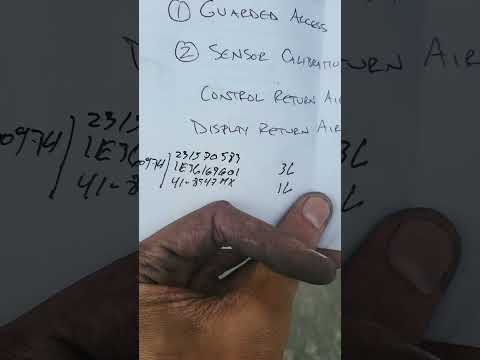 thermo king retur air sensor and dicharg location