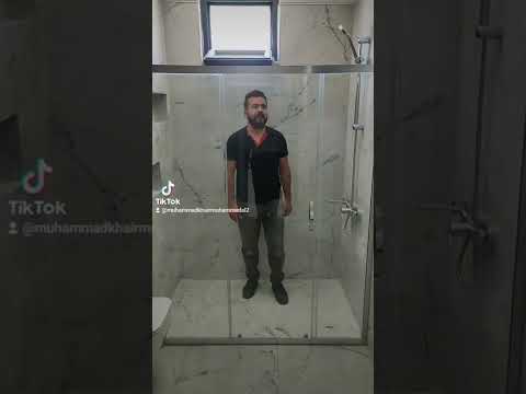 ستائر الحمامات الزجاجي