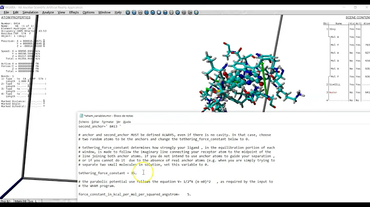 Performing umbrella  sampling simulations in YASARA