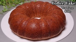 Eggless Coffee Cake | Bakery Style Fluffy & Soft Coffee Cake | Coffee Cake Recipe | Tea Time Cake screenshot 3