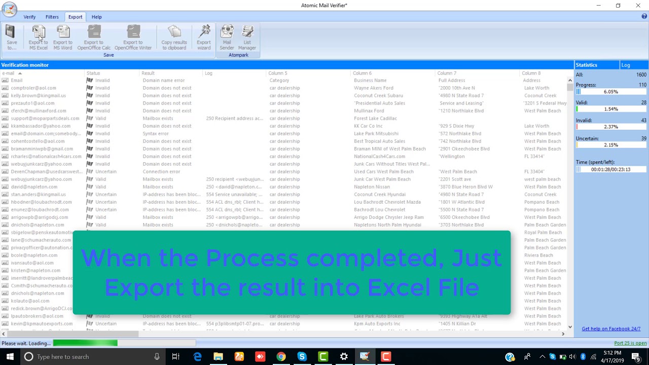 Download Free Atomic Email Verifier