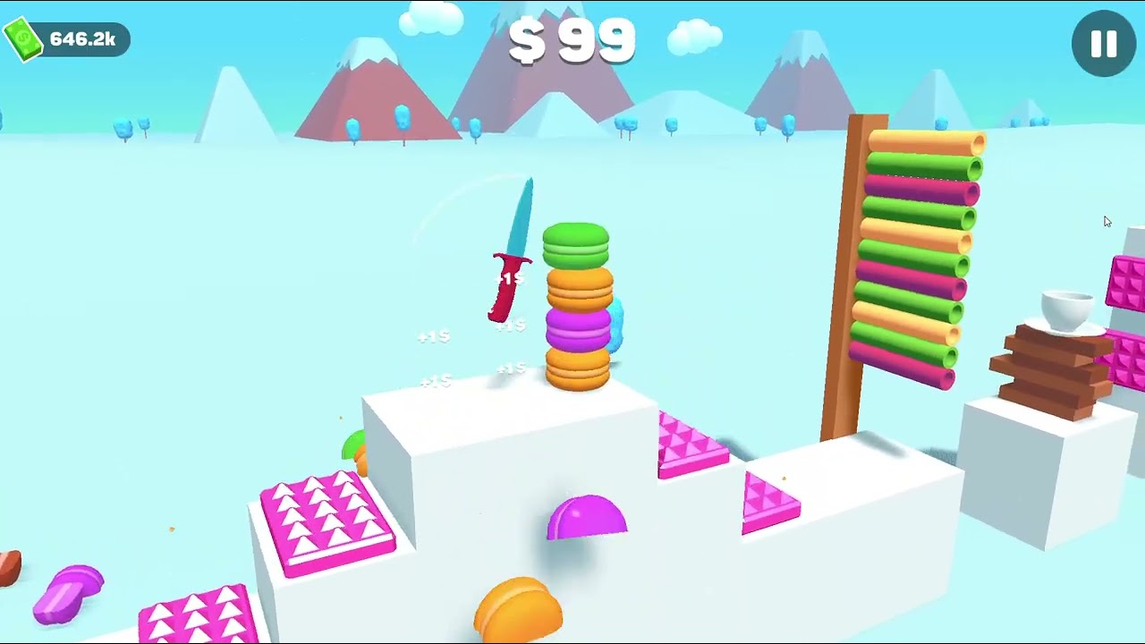 Почему в Slice Master меня убивает раскачивающийся молоток?