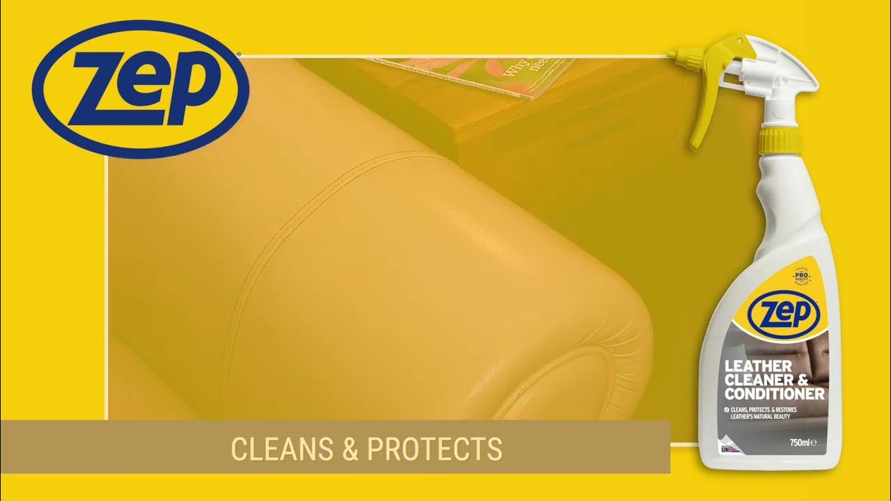 ZEP Leather Cleaner & Conditioner YouTube