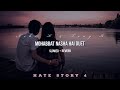 mohabbat nasha hai duet 💔 lofi slowed x reverb 🎵 HATE STORY 4